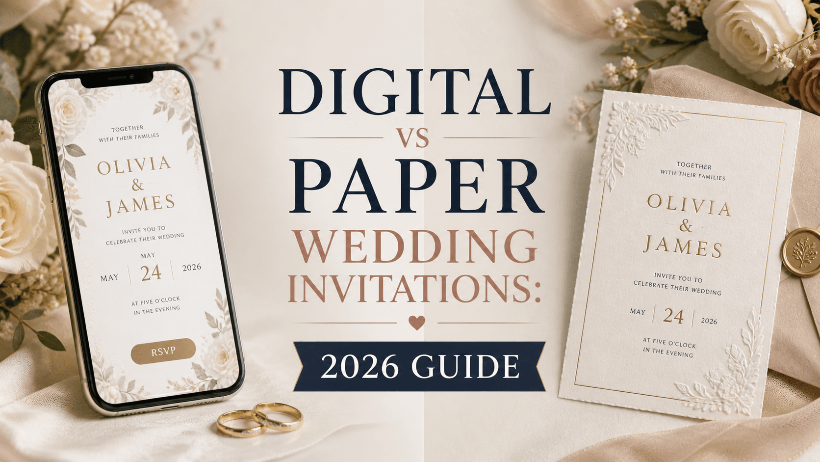 Digital vs Paper Wedding Invitations: 2026 Guide