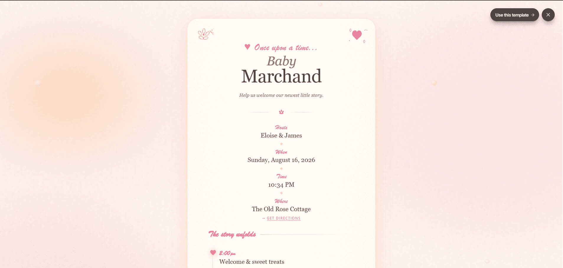 Free Online Baby Shower Invitations With RSVP