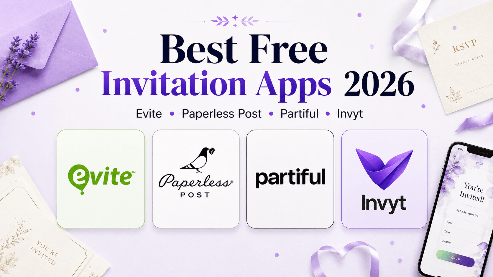 Best Invitation Apps in 2026: Send Invites Without a Guest List