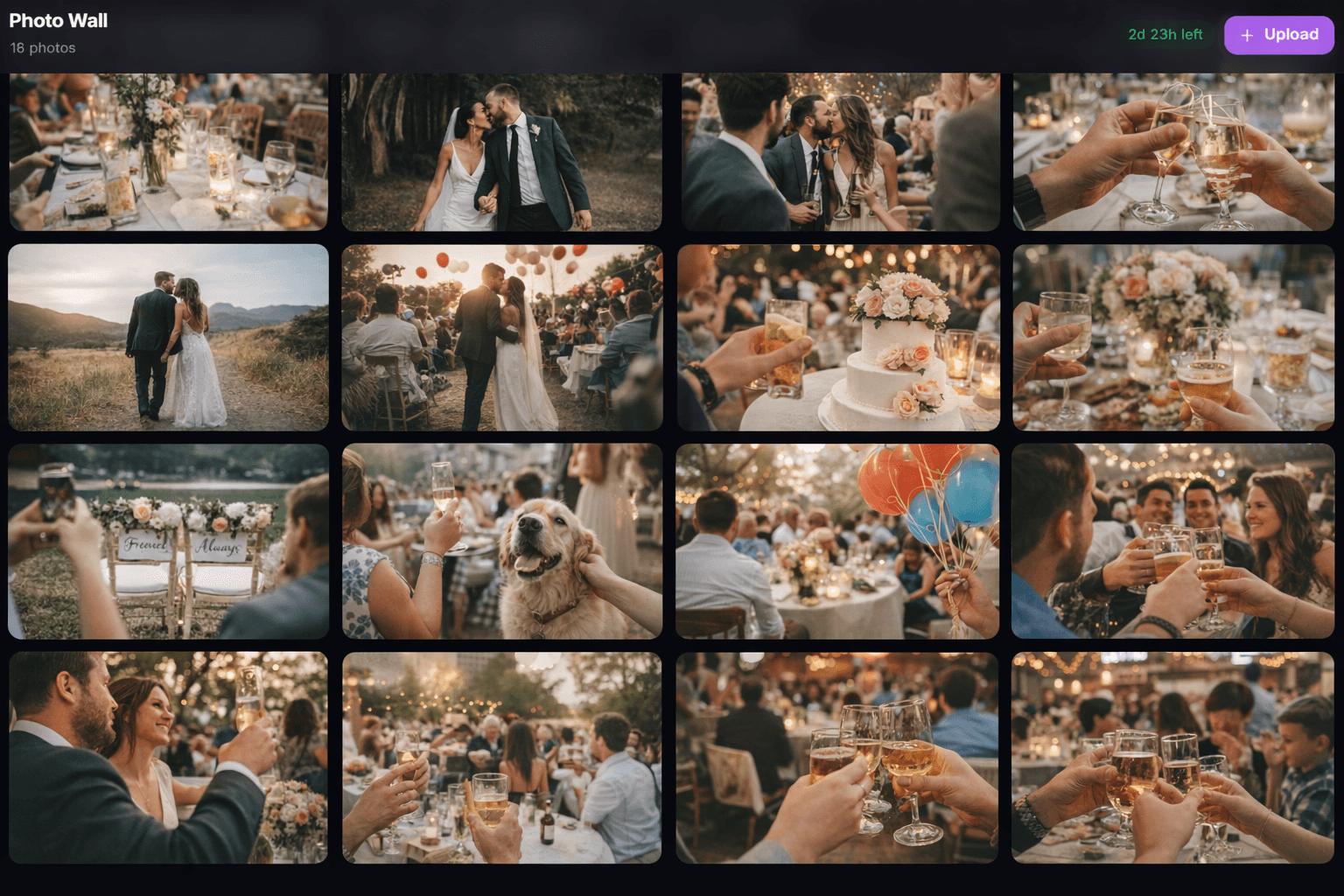 Your Event's Photo & Video Wall: Capture Every Moment, From Every Guest