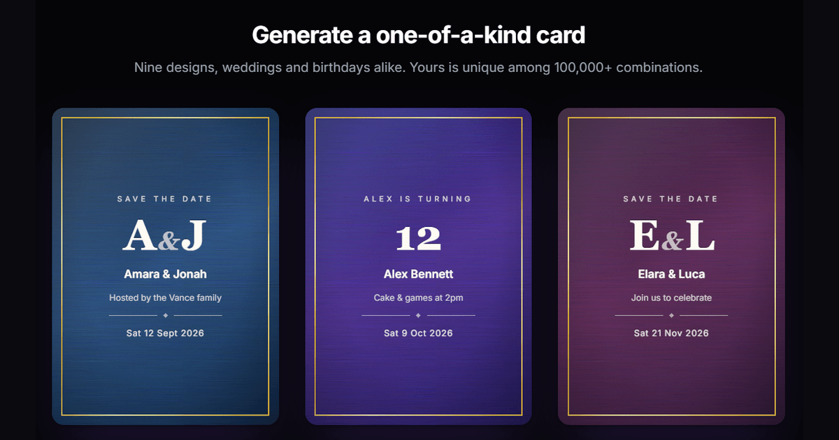 Invutation Card Animation Invitation Card Designer ยท Free Animated Maker | Invyt
